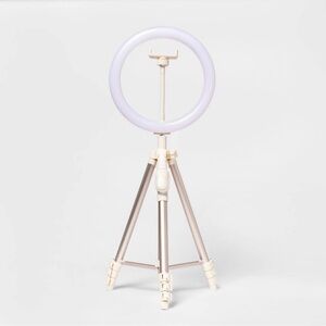 SOLD - Ring Light with Tripod - heyday Stone White
